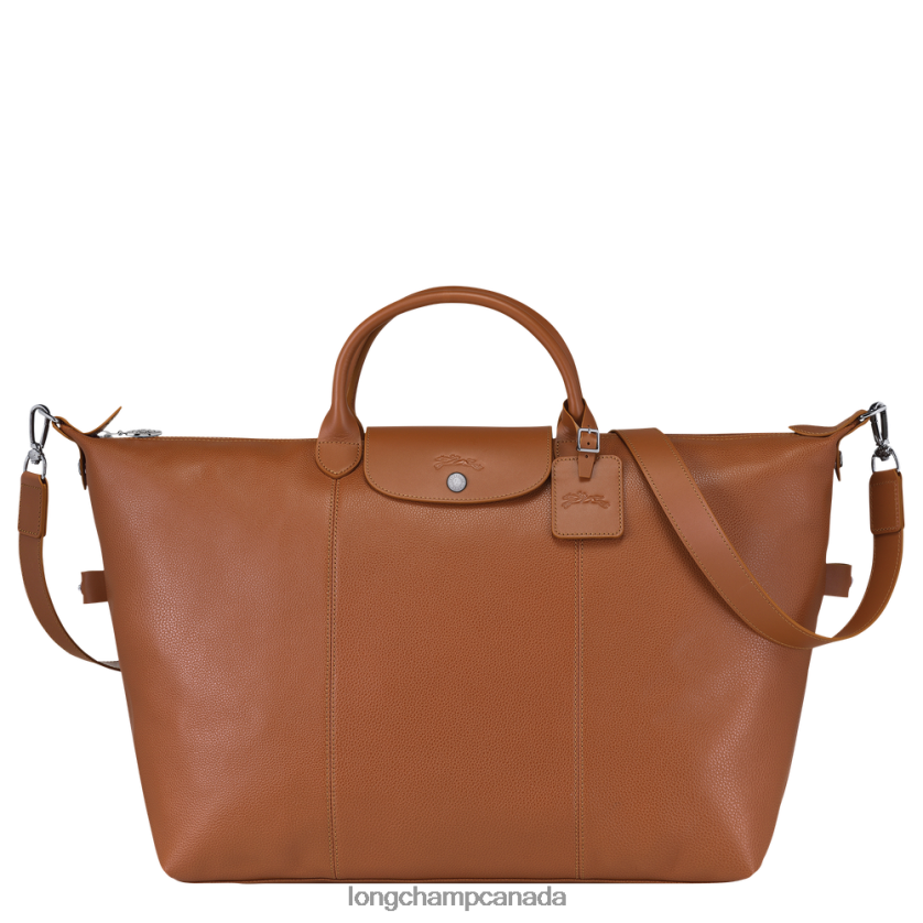 Longchamp Le Foulonne Travel bag Caramel Women Bags 2XXDPB829
