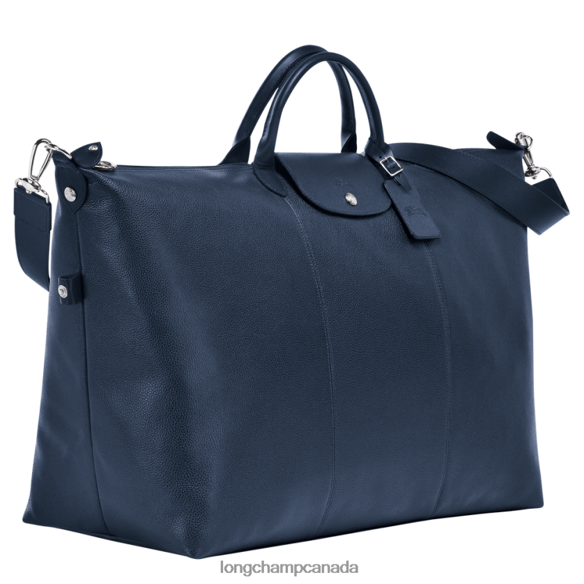 Longchamp Le Foulonne Travel bag Navy Women Bags 2XXDPB828