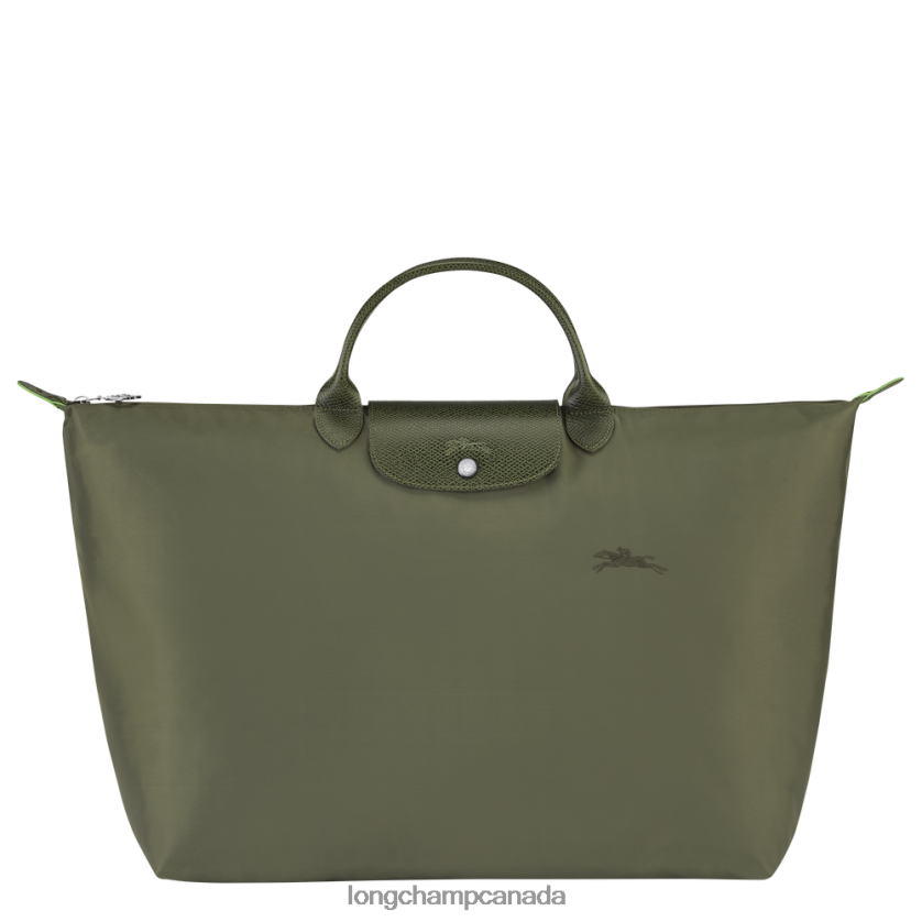 Longchamp Le Pliage Green Travel bag Forest Women Bags 2XXDPB787