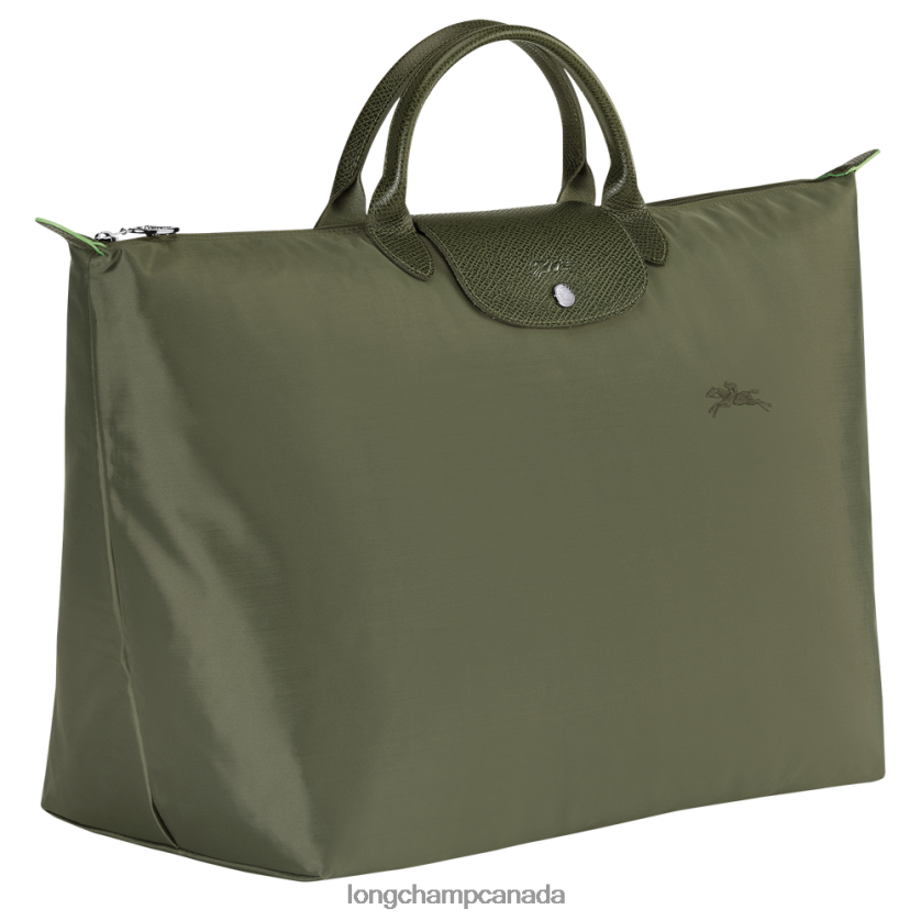 Longchamp Le Pliage Green Travel bag Forest Women Bags 2XXDPB787