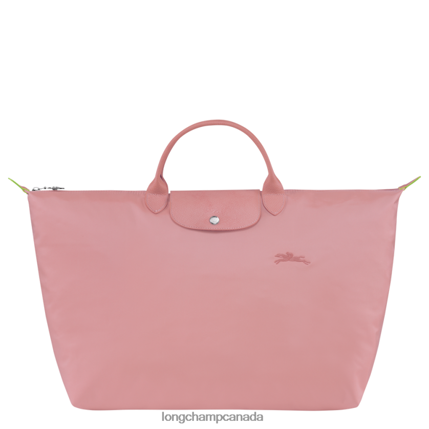 Longchamp Le Pliage Green Travel bag Petal Pink Women Bags 2XXDPB792