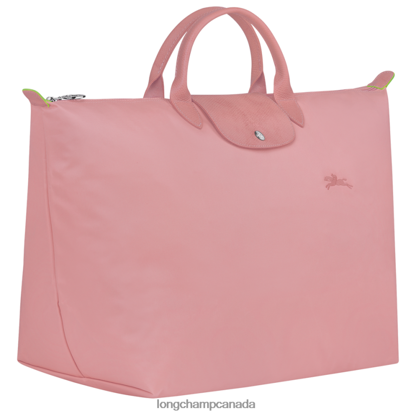 Longchamp Le Pliage Green Travel bag Petal Pink Women Bags 2XXDPB792