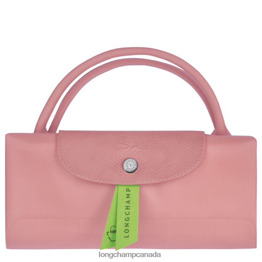 Longchamp Le Pliage Green Travel bag Petal Pink Women Bags 2XXDPB792