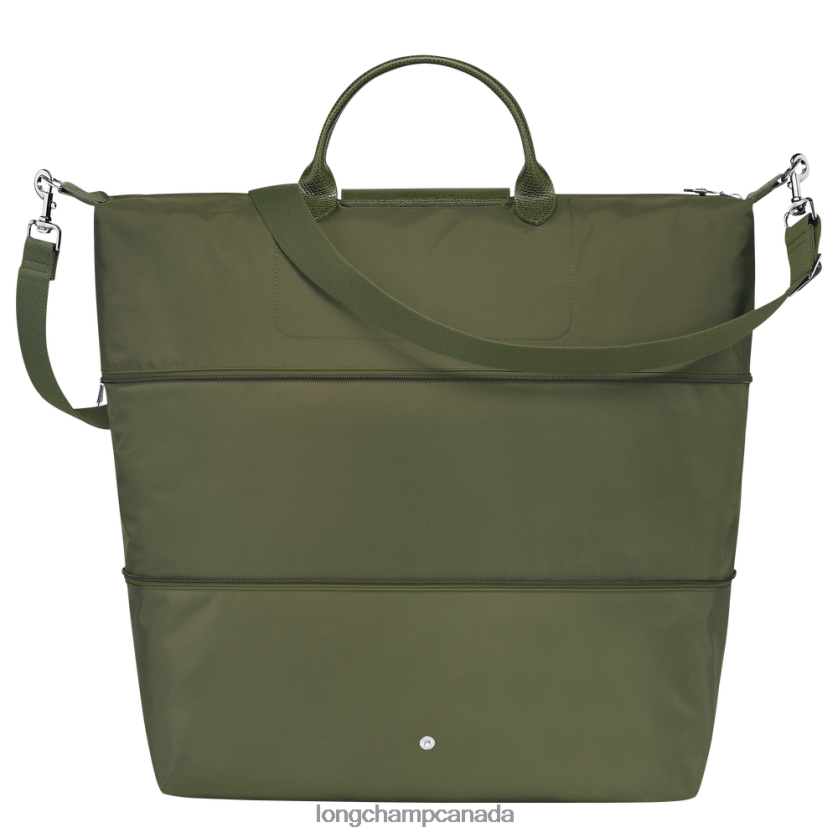 Longchamp Le Pliage Green Travel bag expandable Forest Women Bags 2XXDPB801