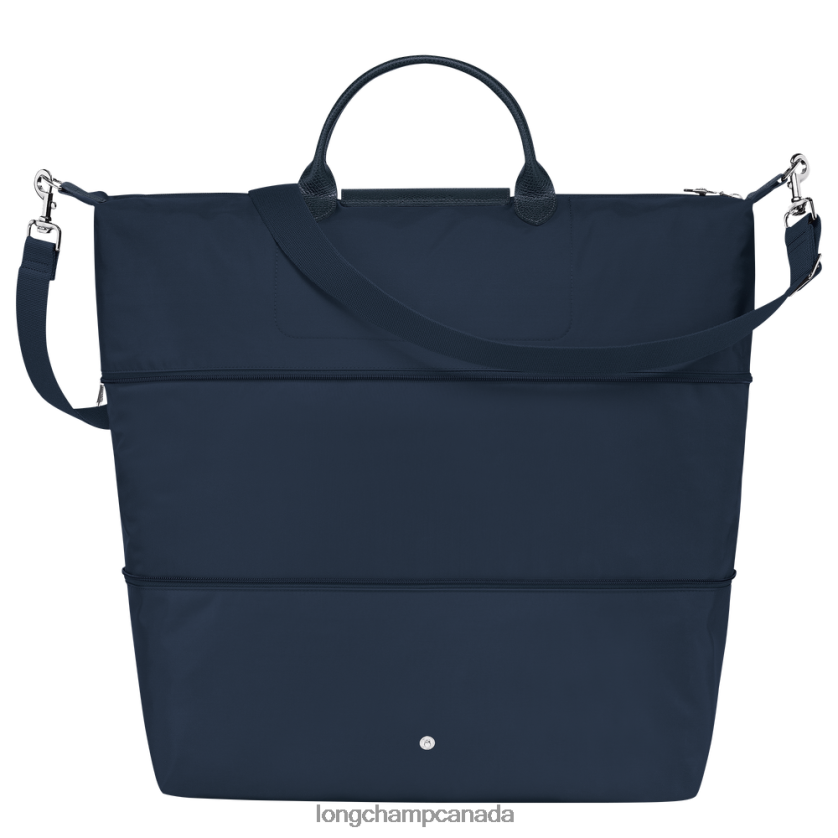 Longchamp Le Pliage Green Travel bag expandable Navy Women Bags 2XXDPB804
