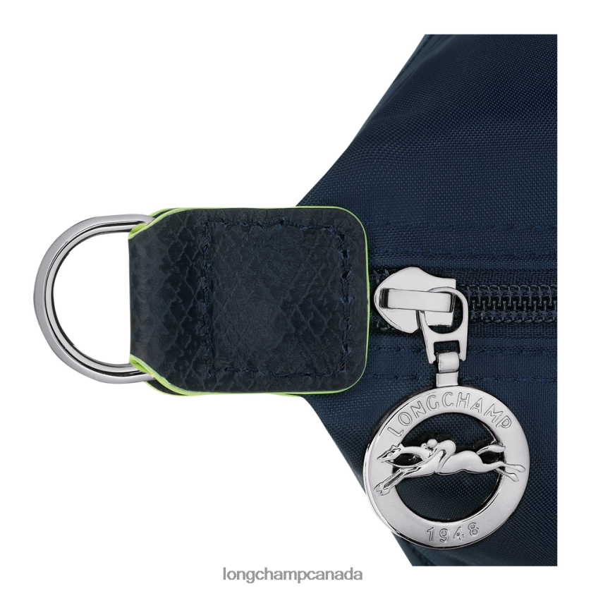 Longchamp Le Pliage Green Travel bag expandable Navy Women Bags 2XXDPB804
