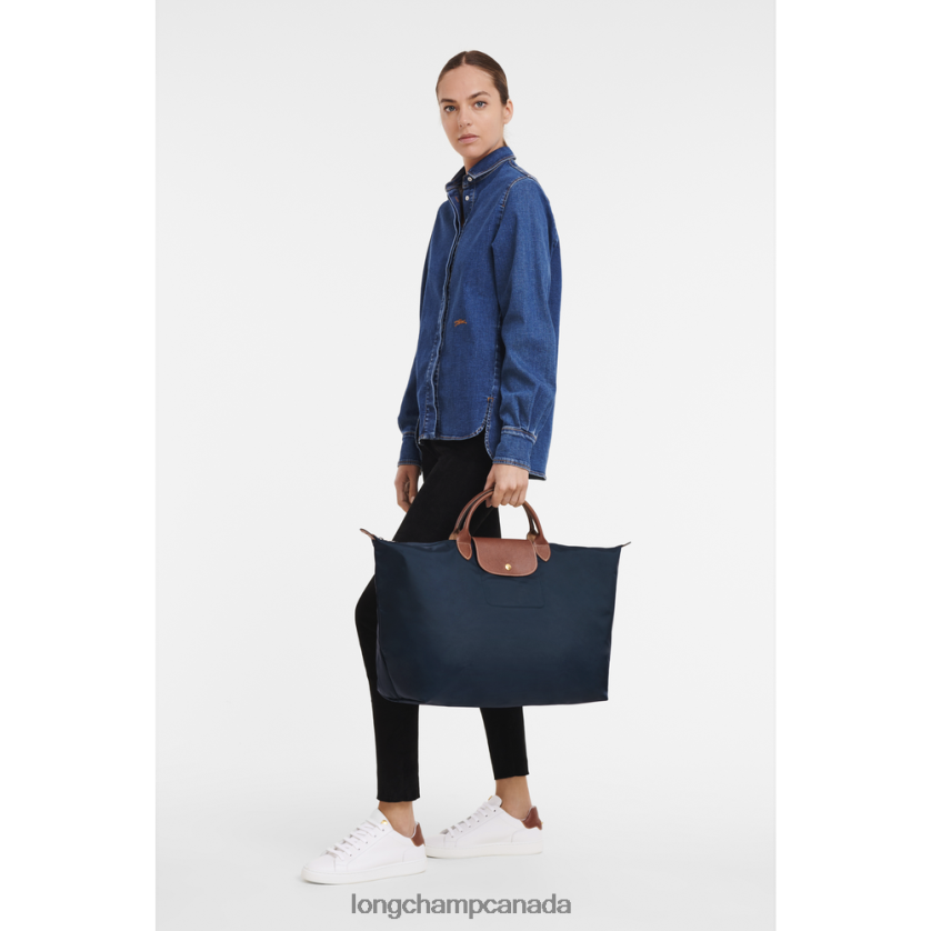 Longchamp Le Pliage Original Travel bag Navy Women Bags 2XXDPB808