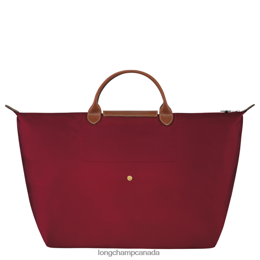 Longchamp Le Pliage Original Travel bag Red Women Bags 2XXDPB807