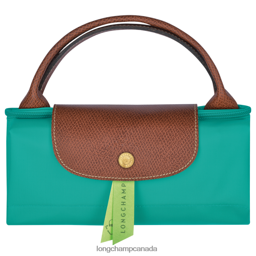 Longchamp Le Pliage Original Travel bag Turquoise Women Bags 2XXDPB809