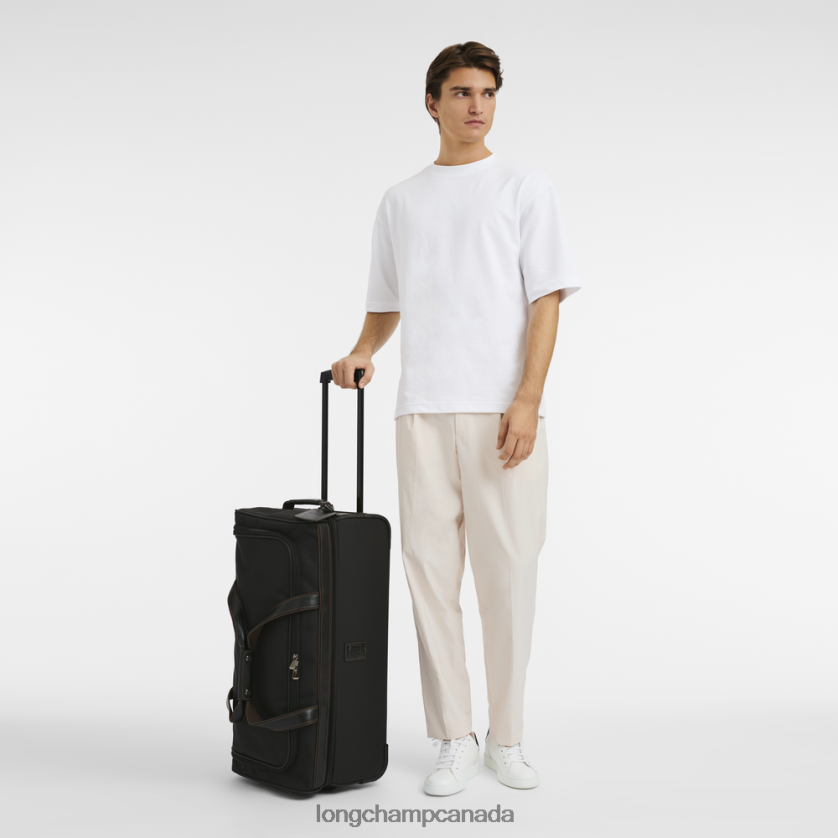 Longchamp Boxford Travel bag Black Women Bags 2XXDPB839