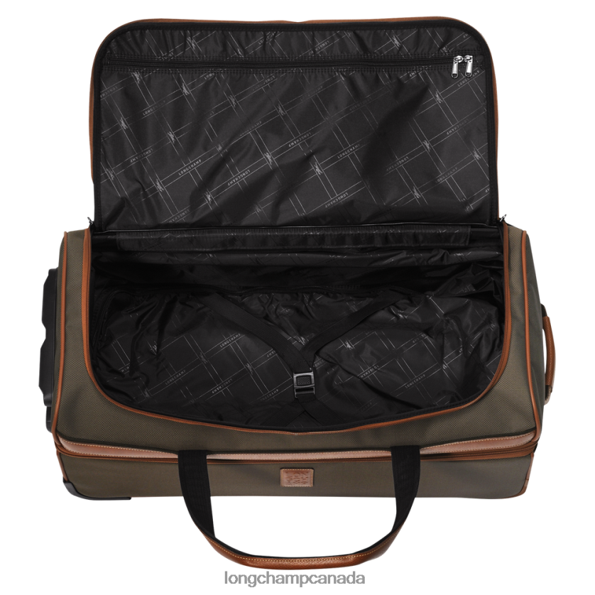 Longchamp Boxford Travel bag Brown Women Bags 2XXDPB840